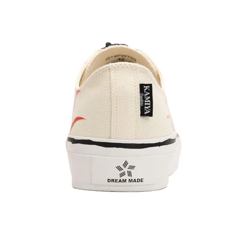 MIHARA YASUHIRO 'Joey'Fire Pattern Vulcanized Low Top Skateboard Shoes Unisex-4