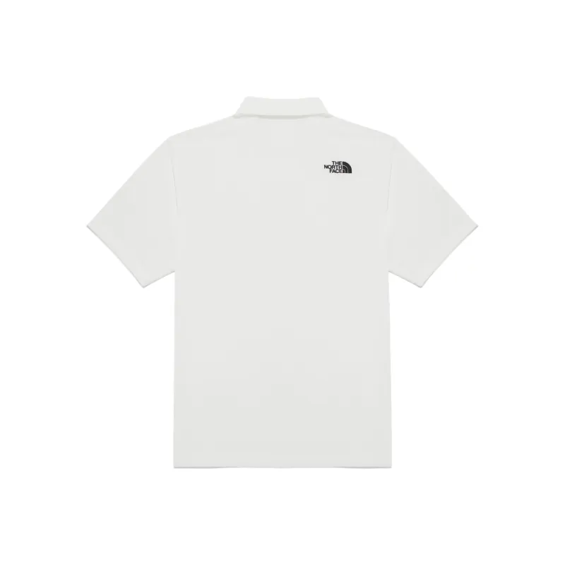 THE NORTH FACE CMX PRIME Polo Shirt Men's Ecru-1