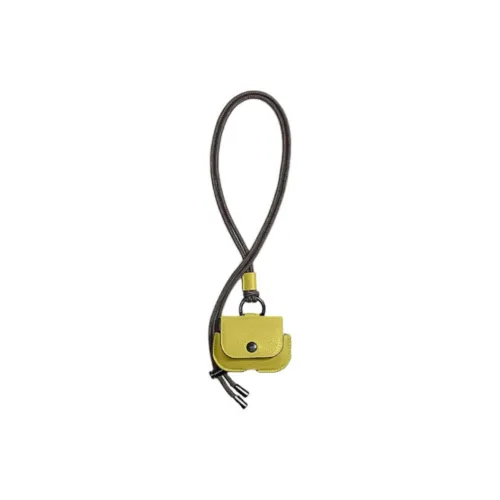 COACH Earphone Cases Bright Yellow