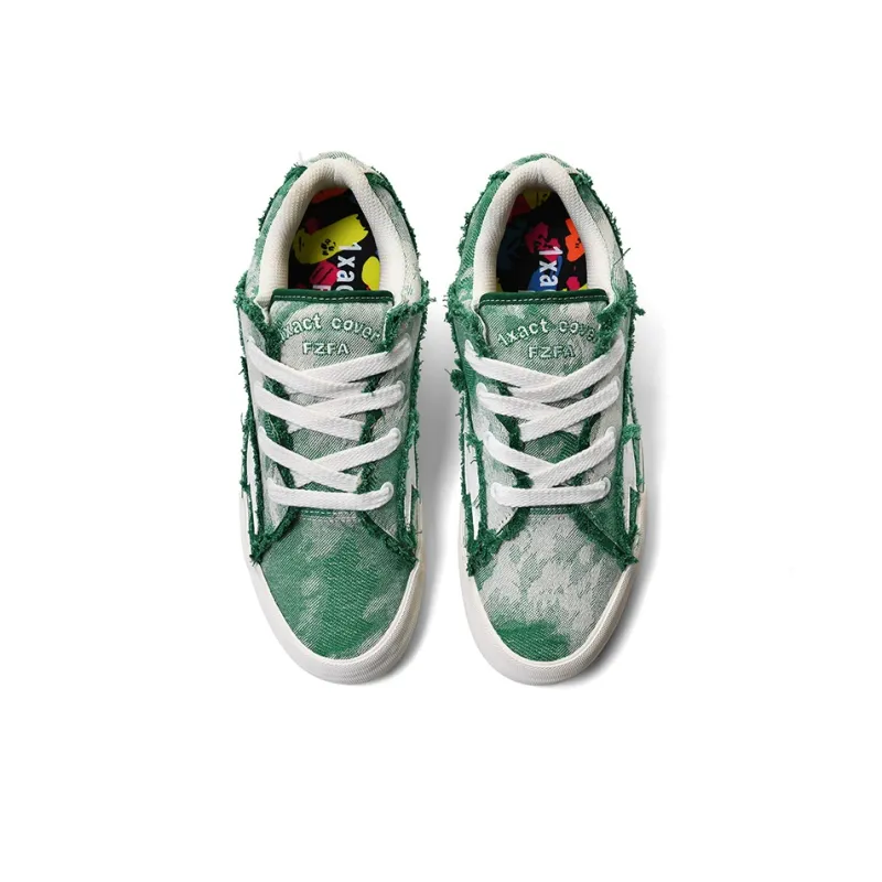 1xact Cover Skateboard Shoes Unisex Low Top White-20