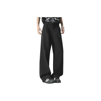 ZWWWZ Suit Trousers Unisex Black
