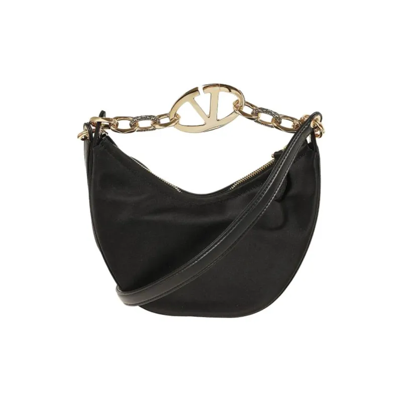 Valentino VLogo Plaque Zip Up Tote Bag-1