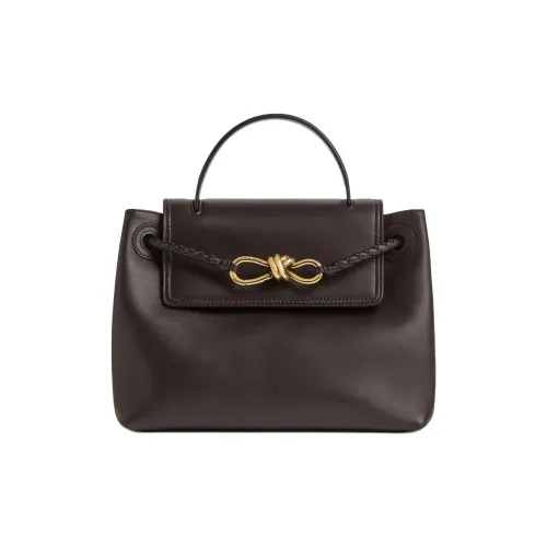 Bottega Veneta Calfskin Shoulder Bag, Crossbody Bag, Handbag Trumpets Women's Candy Color