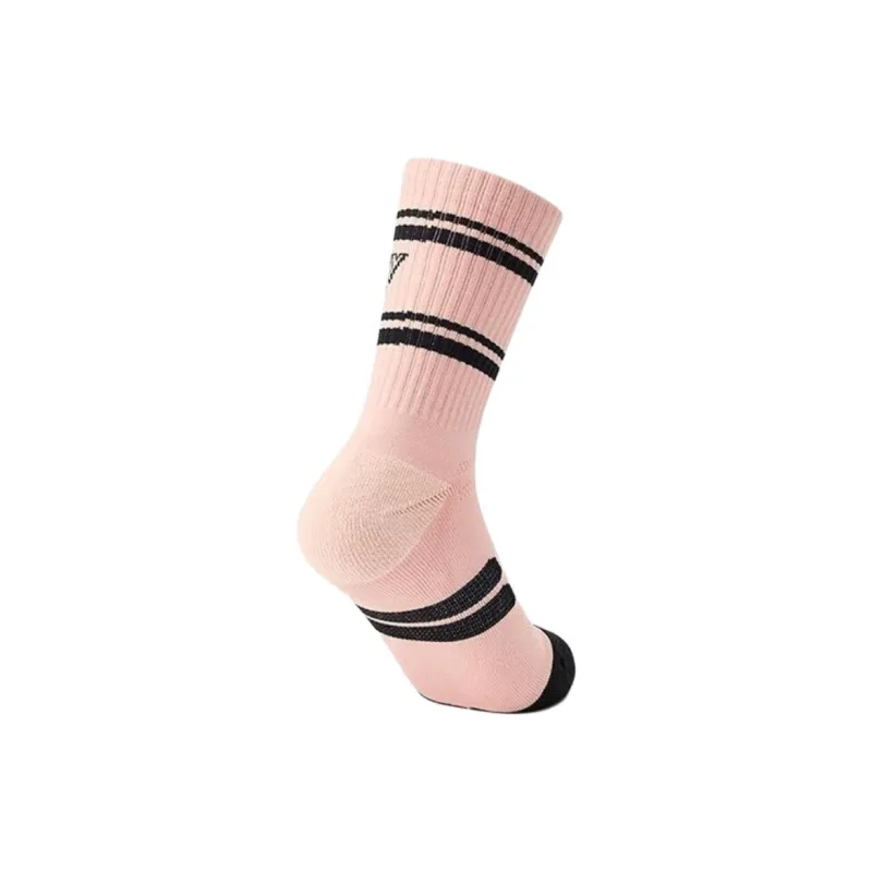 Saucony Mid Calf Socks Unisex 1 Pack Su Plum Pink-1