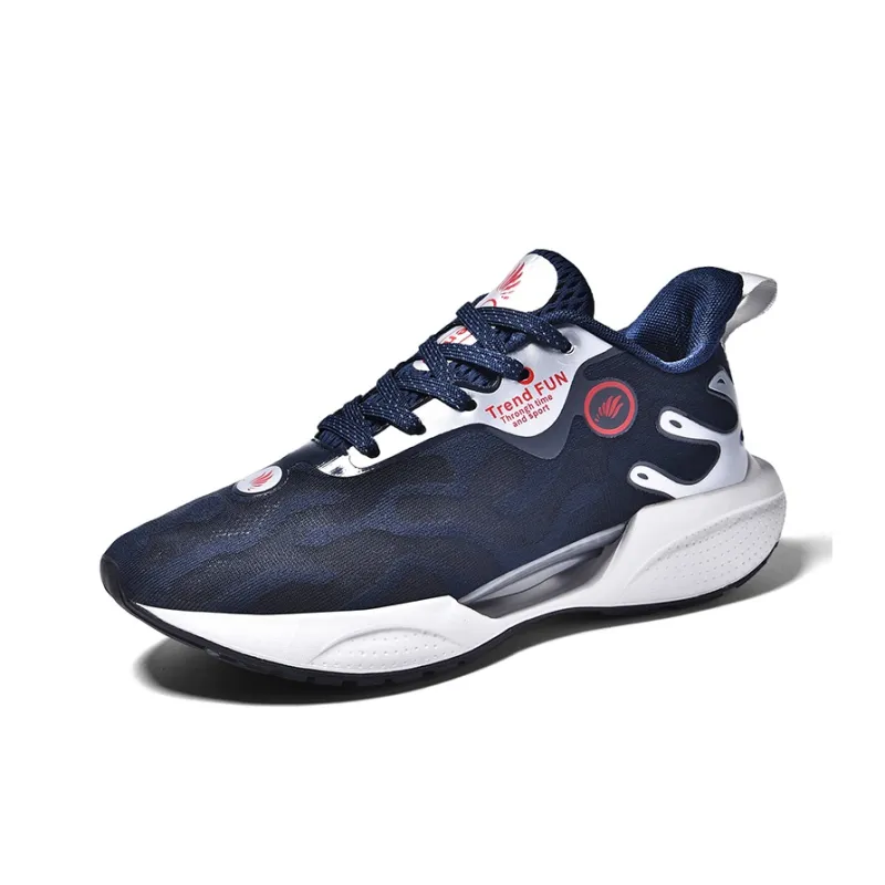 LONGDUIZHANG Cushioning, Slip Resistant, Abrasion Resistant, Support, Rebound Low Top Running Shoes Unisex-11