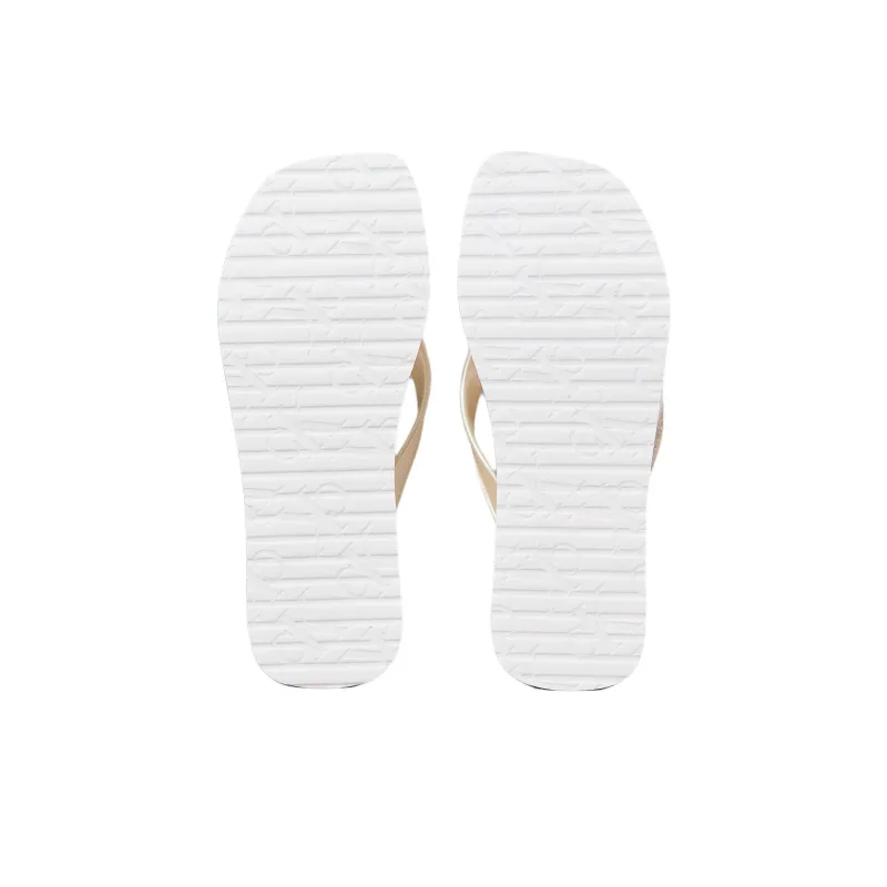 CKJ CALVIN KLEIN JEANS Flip Flops Women's Bright White-4