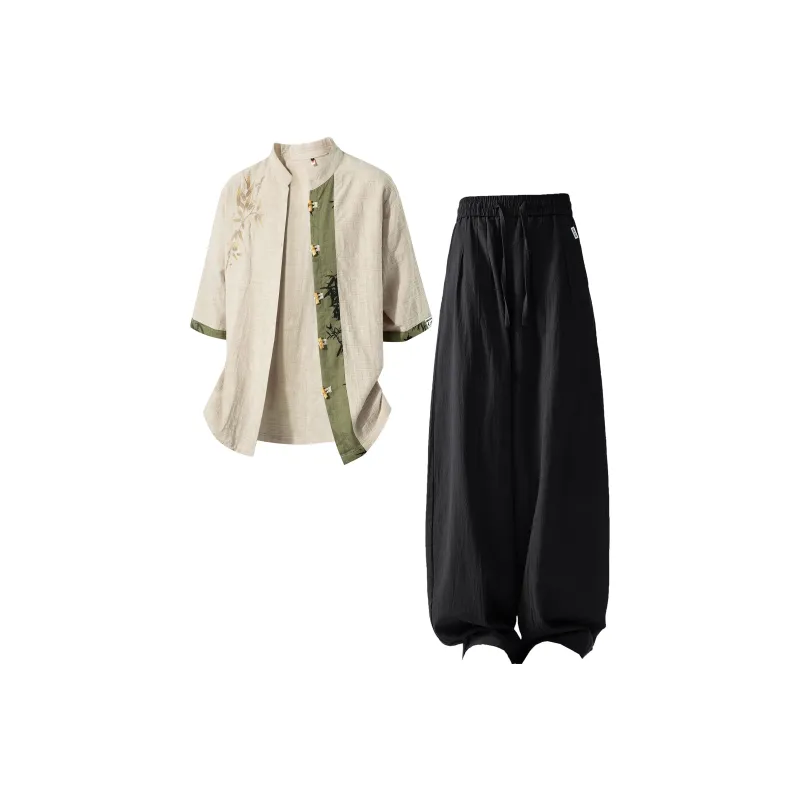 SAME FLOW Shirt Matching Set Unisex-12