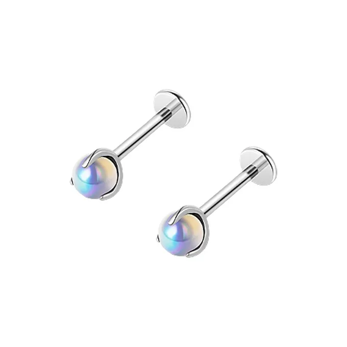 Daisy Dream Titanium Alloy Stud Earrings Unisex-6