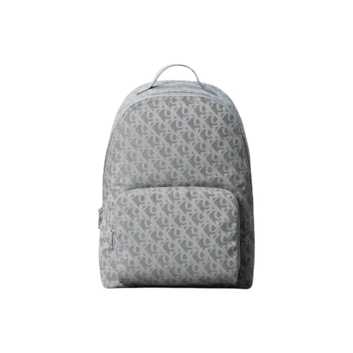 CALVIN KLEIN Recycled Polyester Backpack Men's Gray
