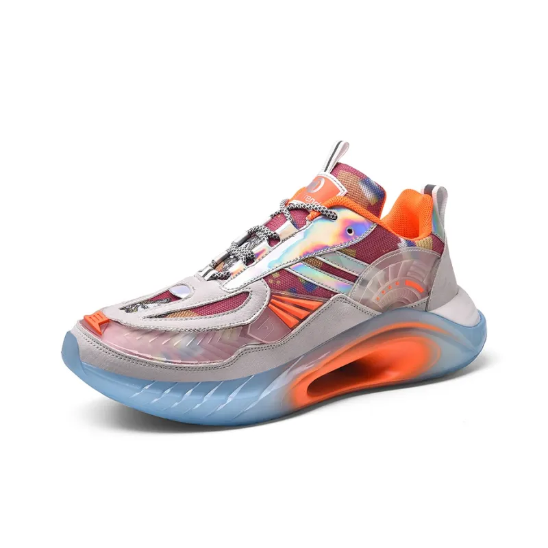LONGDUIZHANG Cushioning, Slip Resistant, Abrasion Resistant, Support, Rebound Low Top Running Shoes Unisex-1