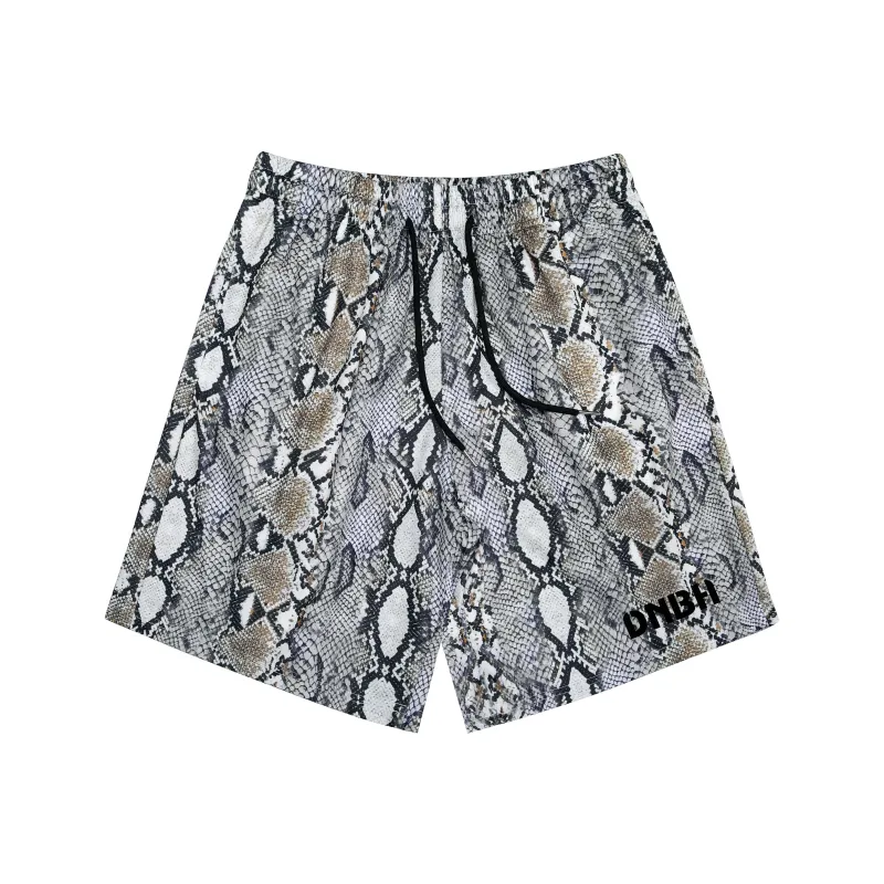 DNBH Dual Tone Collection Leopard Print Collection Casual Shorts Unisex-63