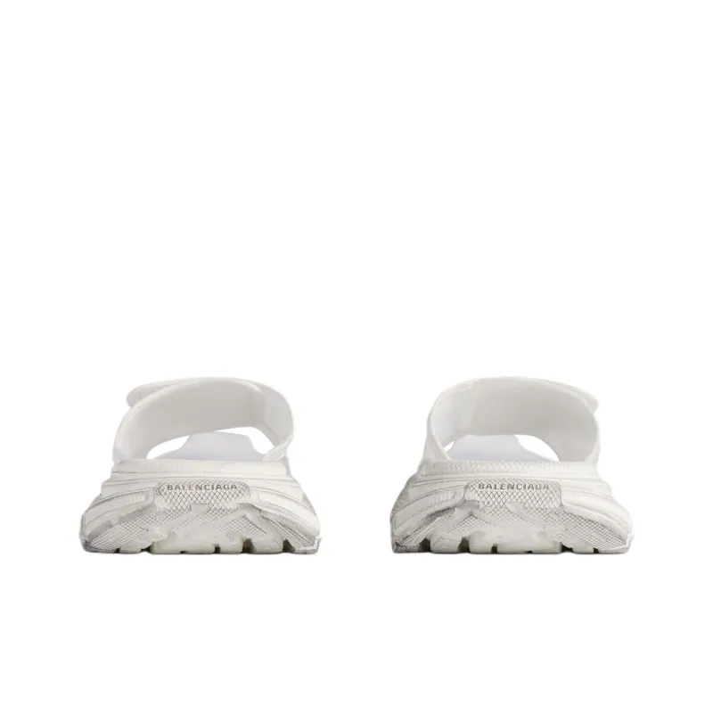 Balenciaga 3XL Slide Slippers Men's White-5