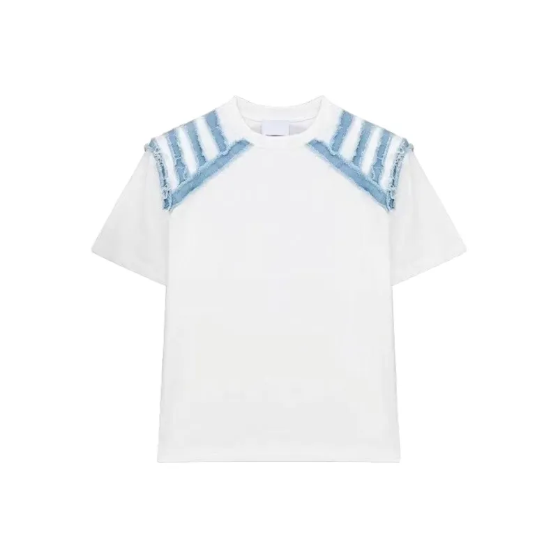 DUATOGE T Shirts Men White -6