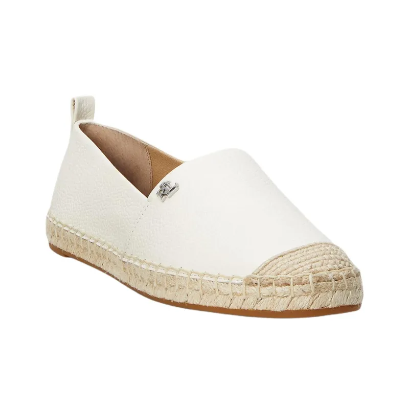 LAUREN RALPH LAUREN Cameryn IV Tumbled Espadrilles Women's White-1