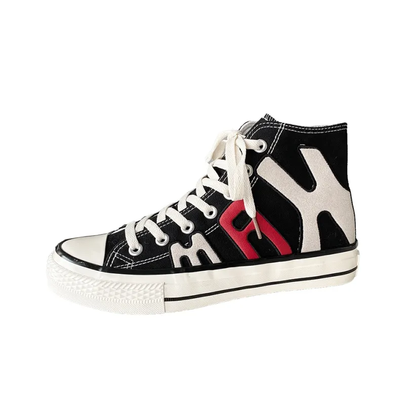 SUPEREDGE Breathable Lightweight Rebound High Top Casual Shoes Men's-0
