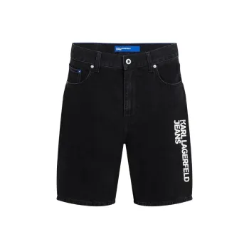 KARL LAGERFELD / Karl Lagerfeld Jeans Logo print Shorts