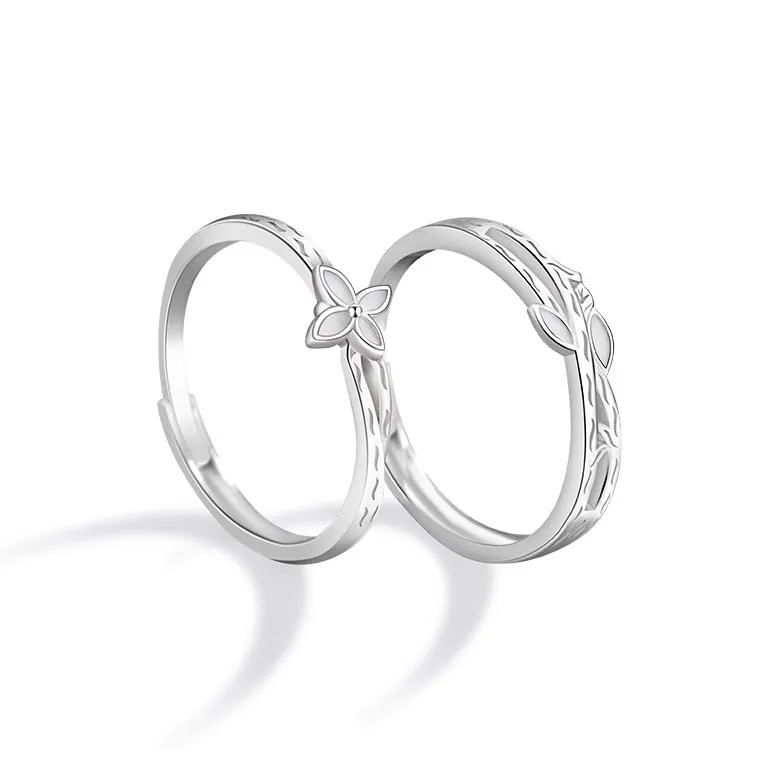 Happy Tide S925 Silver Rings Unisex-0