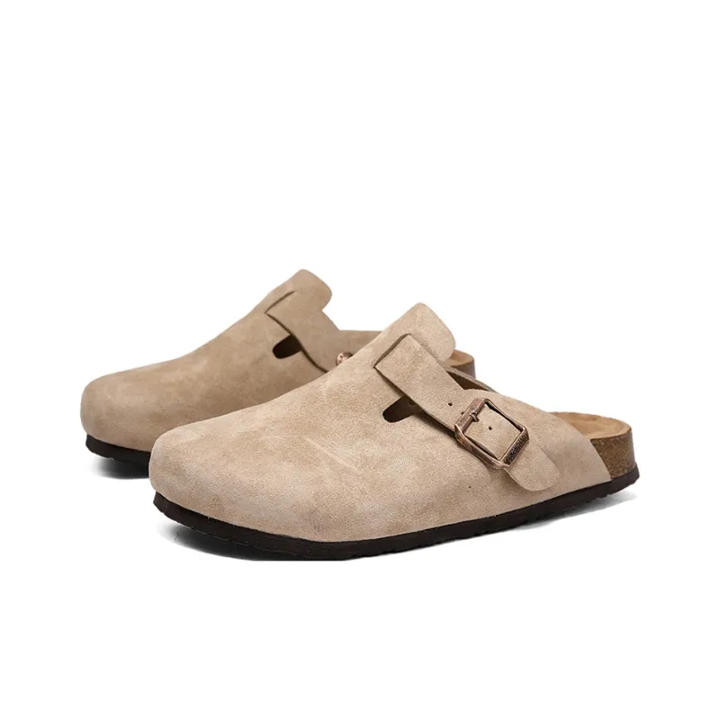 HACKBUTEER Closed Toe Slippers Unisex-12