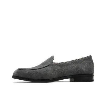 WEISHIBANGWEI Loafers Men's Gray