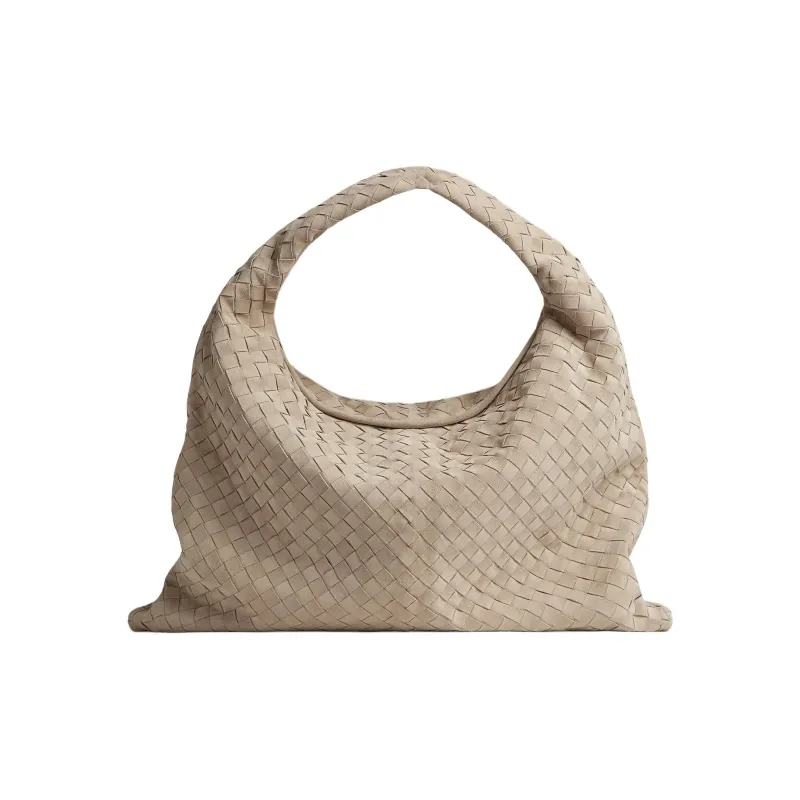 Bottega Veneta Calfskin Handbag Women's Natural-0
