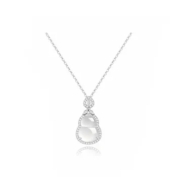 Yagu Natural Chalcedony Necklaces Women's