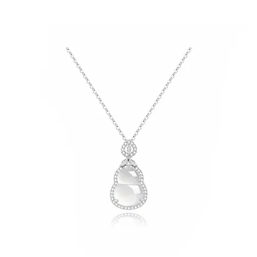 Yagu Natural Chalcedony Necklaces Women's