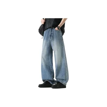 COPICVEN Jeans Unisex Blue