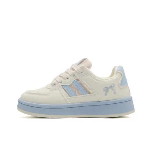 GDXF Skateboard Shoes Women's Low Top Beige Blue/Beige Pink/Beige Yellow/Guava Pink