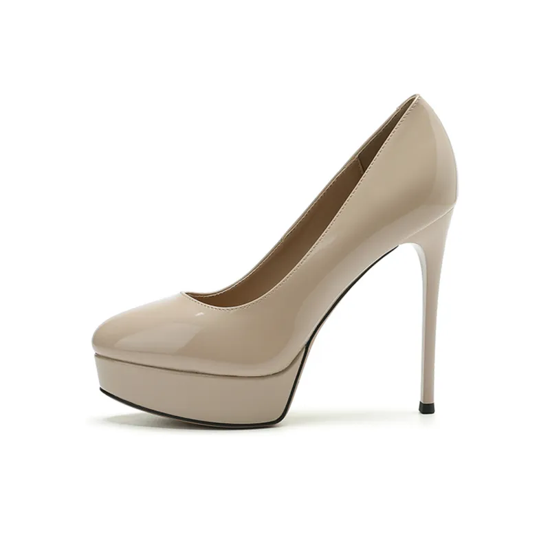 Lan Miao Slim Heel High Heels Women's-14