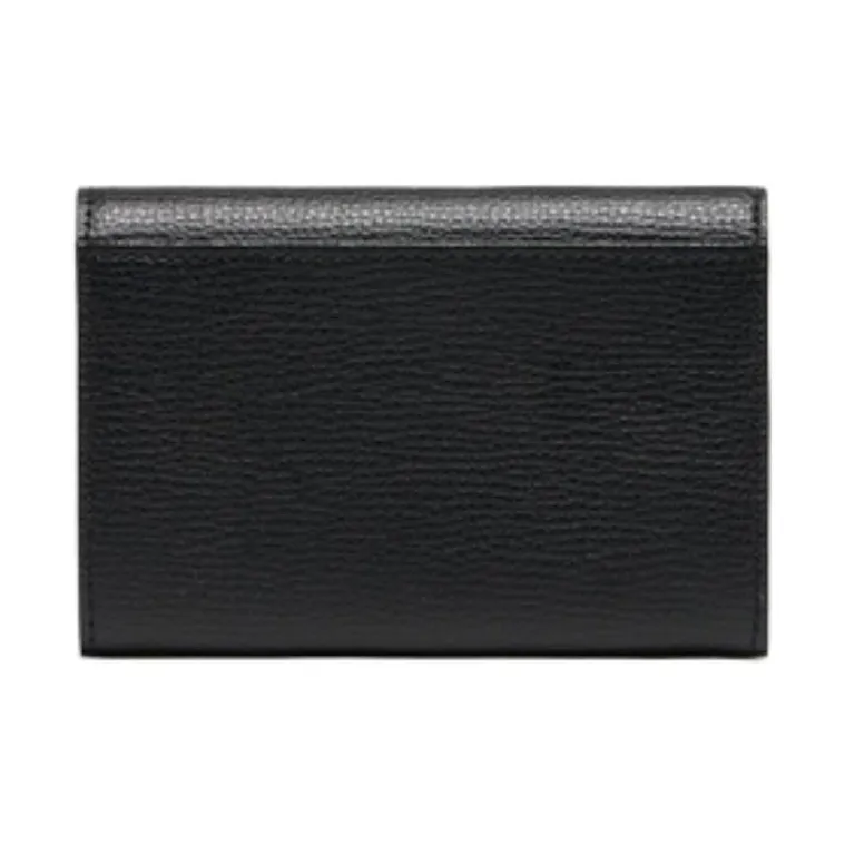 LACOSTE Cow Leather Wallet Men's Black-1
