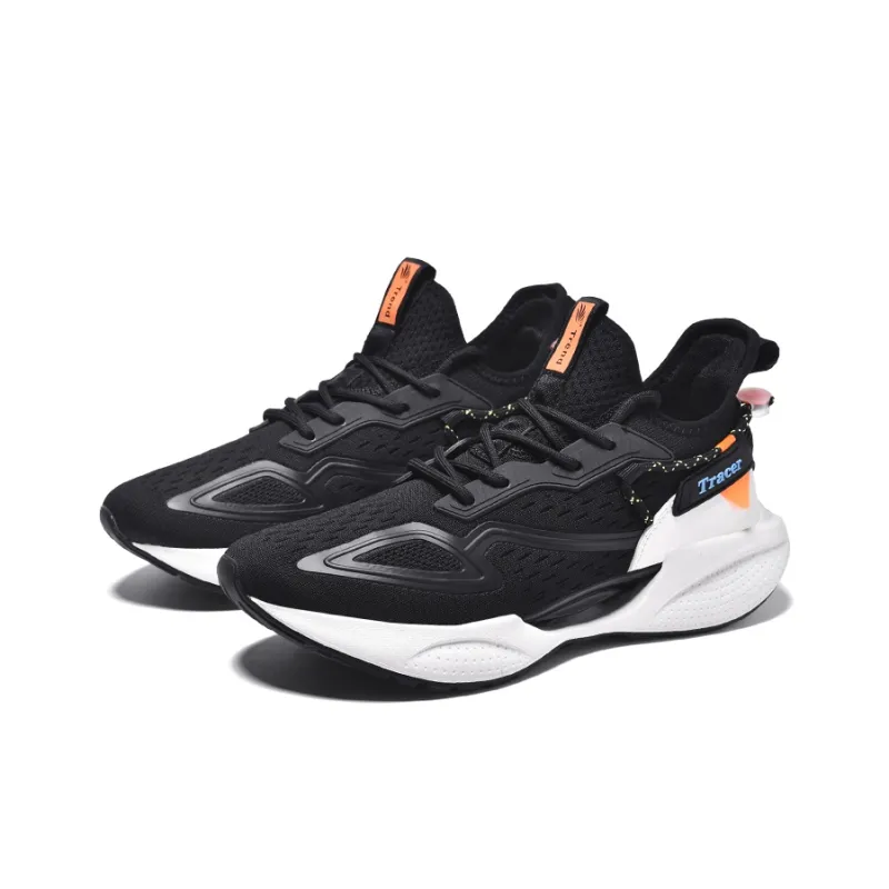 Ncmt Slip Resistant, Abrasion Resistant, Breathable, Supportive, Rebound Low Top Running Shoes Unisex-12
