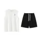 White+Black[Tank Top Clothing Sets]