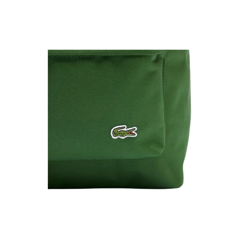 LACOSTE Polyester Backpack Unisex Green-4