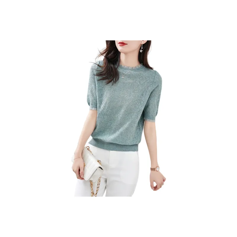Mu Xiao Xin Regular T Shirt Women's-0