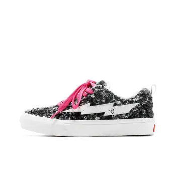 AFTER SCHOOL SPECIAL Slip Resistant, Abrasion Resistant, Breathable Low Top Skateboard Shoes Unisex White Black Pink