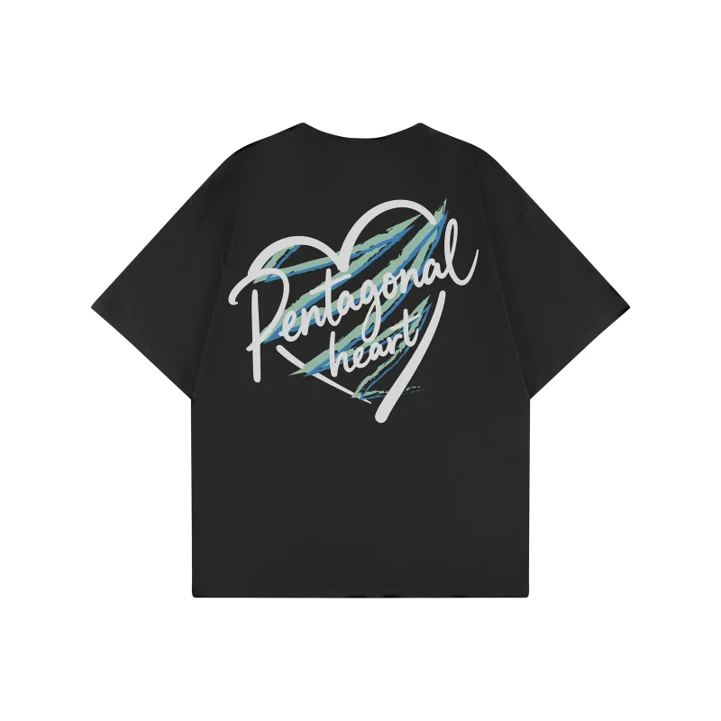 PENTAGONAL HEART T Shirt Unisex-0