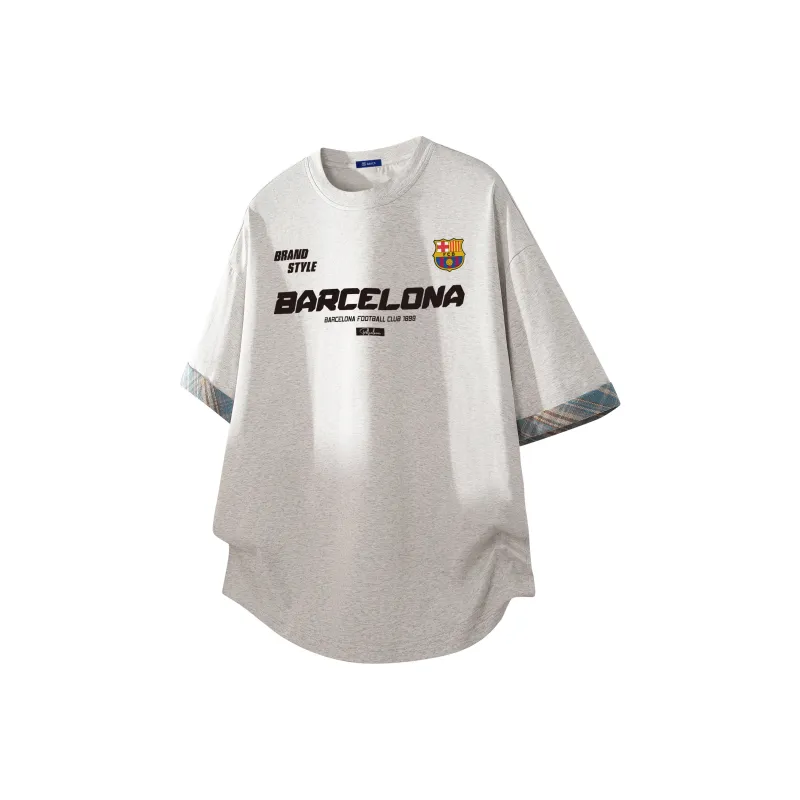 FCB ARCELONA T Shirts Unisex-13