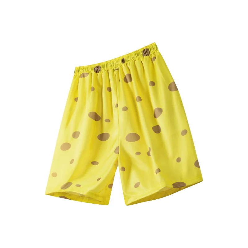 SPONGEBOB SQUAREPANTS Casual Shorts Unisex-1