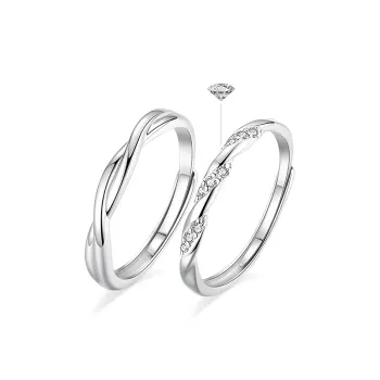 KIVA 999 Fine Silver Rings Unisex