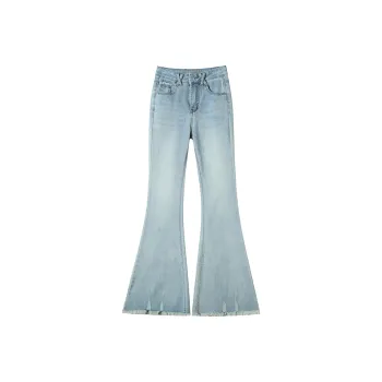 Garbege Jeans Women's Light Blue Pants