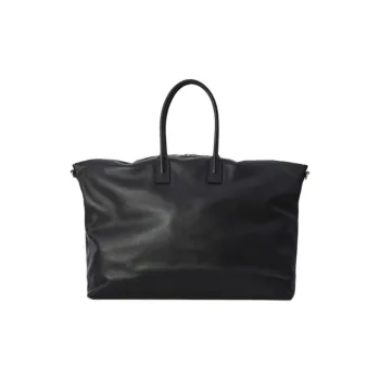SAINT LAURENT Leather Handbag Tubas Women's Black
