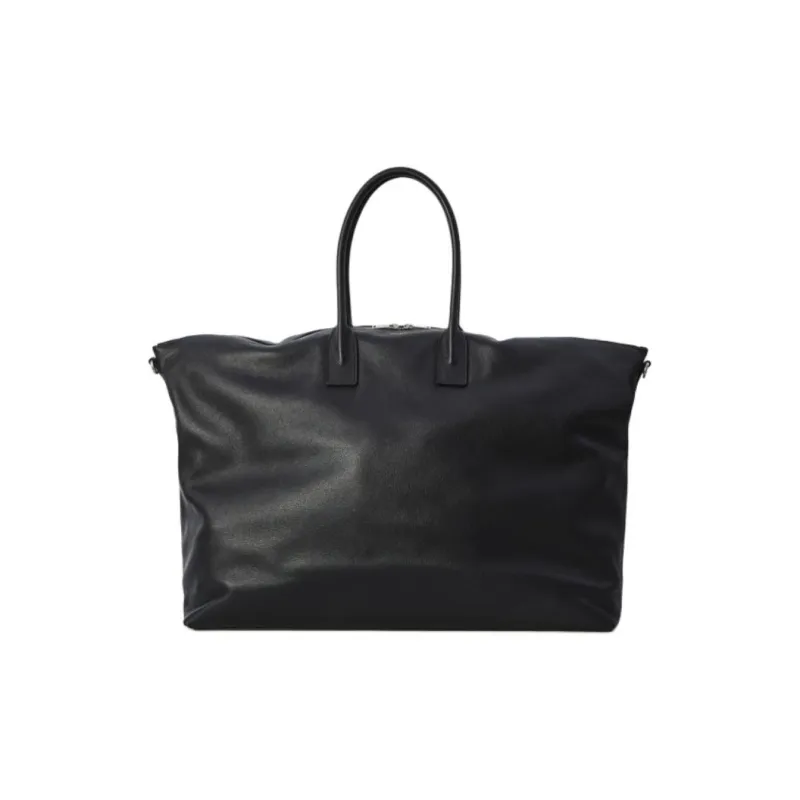 SAINT LAURENT Leather Handbag Tubas Women's Black-0