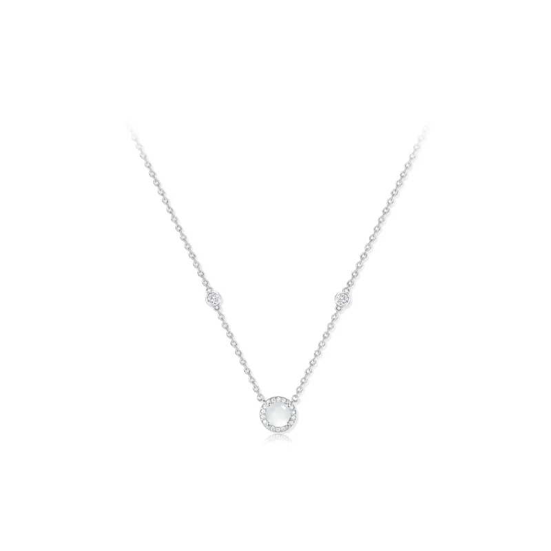 JUICY GRAPE Chalcedony Jade Necklaces Women's-0