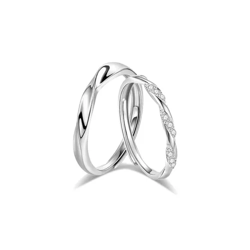 SEEPD Colored Glaze Zircon Ring Unisex