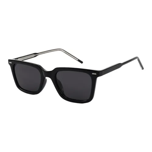 JEKA TR/Memory Plastic Metal Square Sunglasses Unisex