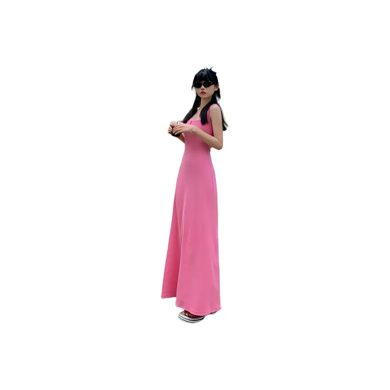 XIANSINIAO Slip Dresses Women's-5