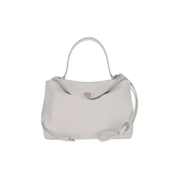 Balenciaga Calfskin Shoulder Bag, Crossbody Bag, Handbag Medium Size Women's White