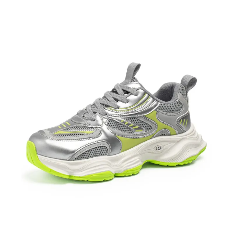 ROBINHOOD Cushioning, Slip Resistant, Abrasion Resistant, Coverage, Support, Lightweight Low Top Chunky Sneakers Men's-10