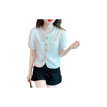 XIANSINIAO Chiffon Shirt Women's