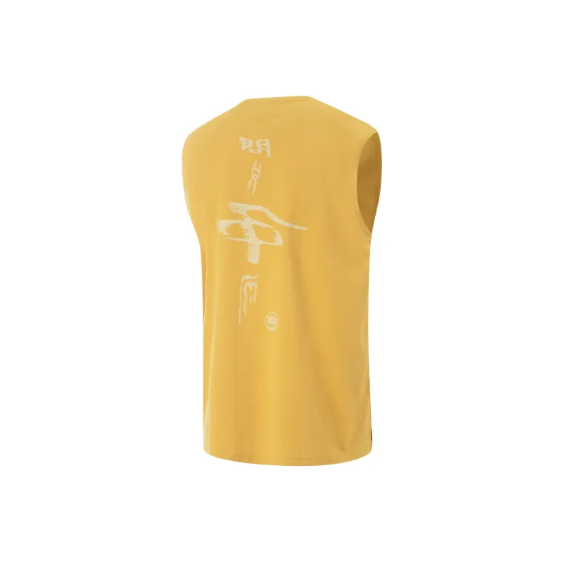 LiNing Tank Top Men's Ginger Yellow-1